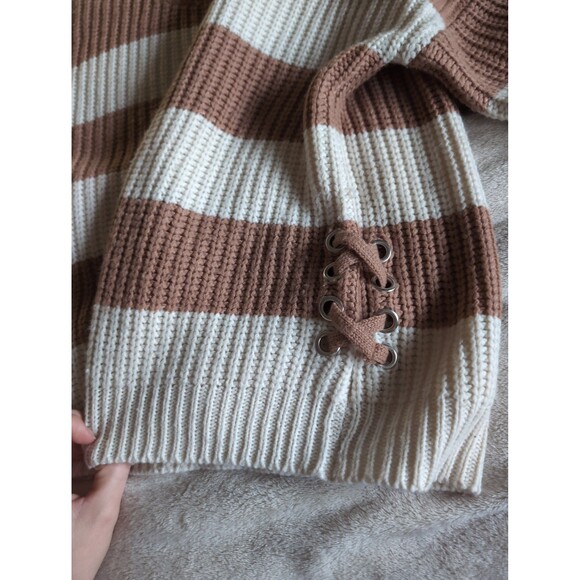 Pink republic striped sweater size XL - Picture 2 of 5